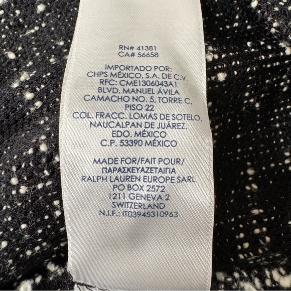 Chaps Paola Long Sleeve Boucle Sweater Dress Size 16 - Picture 12 of 13